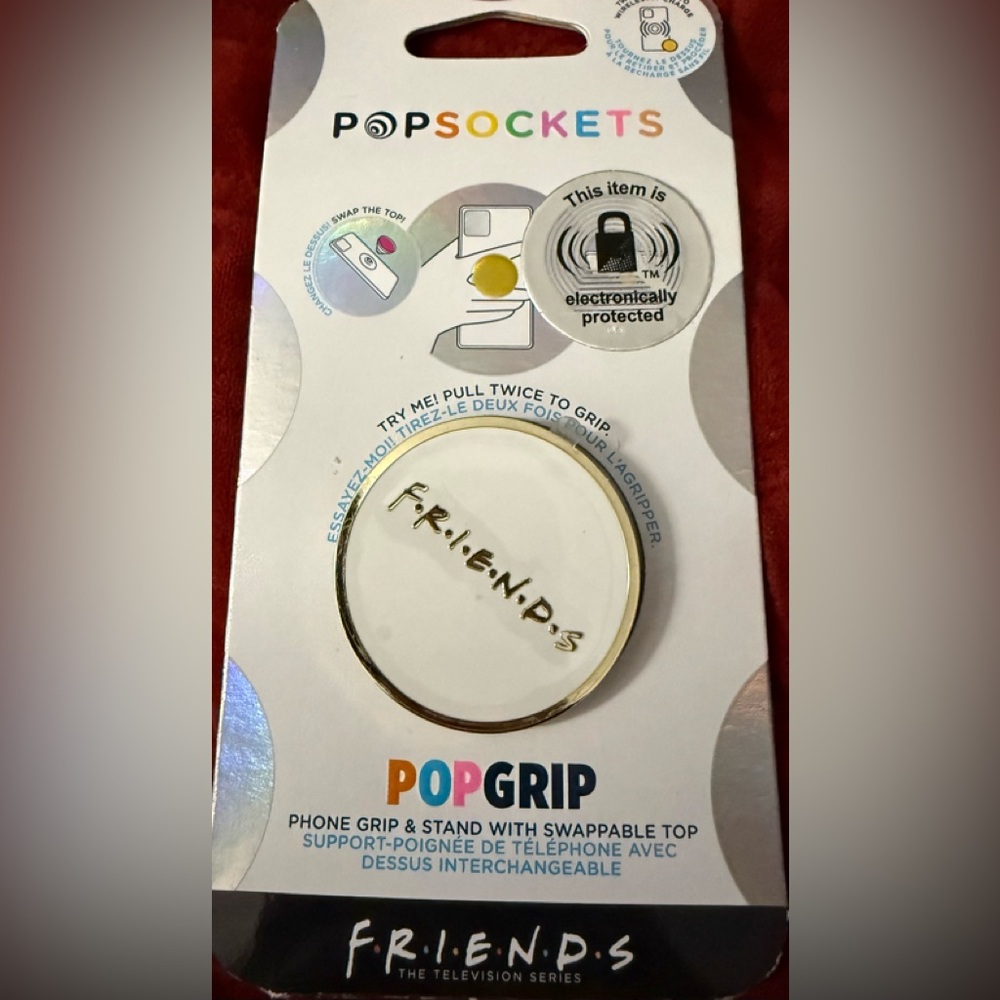 FRIENDS Gold Phone Grip